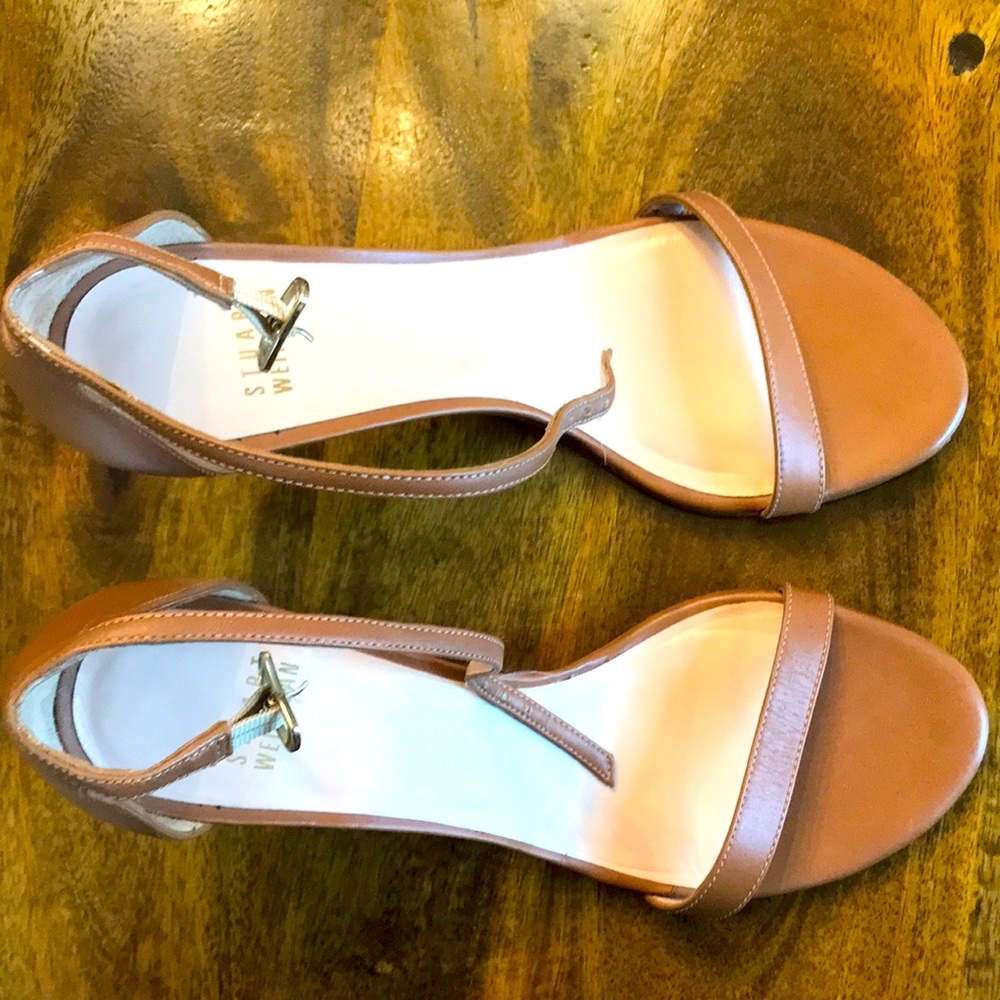 Brown/Tan Stuart Weitzman sandals